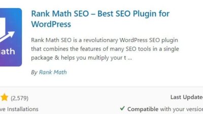 Rank Math plugin SEO Terbaik Wordpress