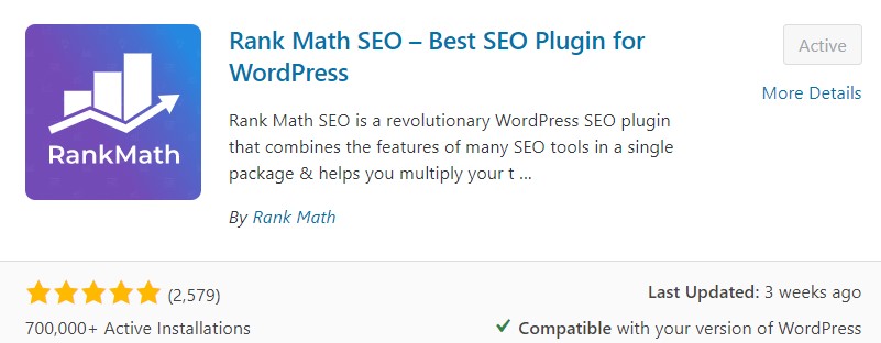 Rank Math plugin SEO Terbaik Wordpress
