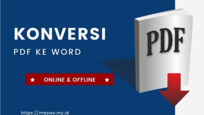 cara konversi pdf ke word