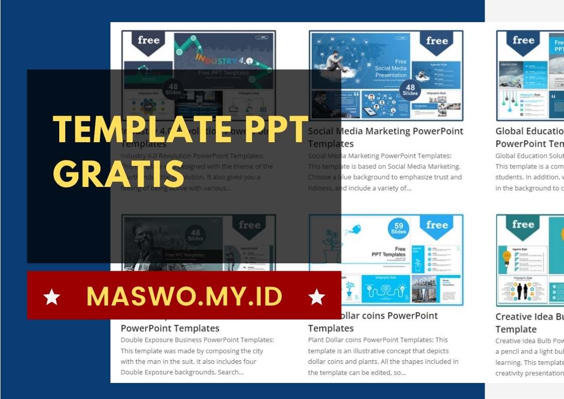 Download Template PPT Gratis Terbaru 2022