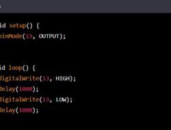Coding Dasar Menggunakan Arduino Untuk LED Pin 13