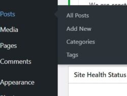Belajar WordPress: Dashboard WordPress #2