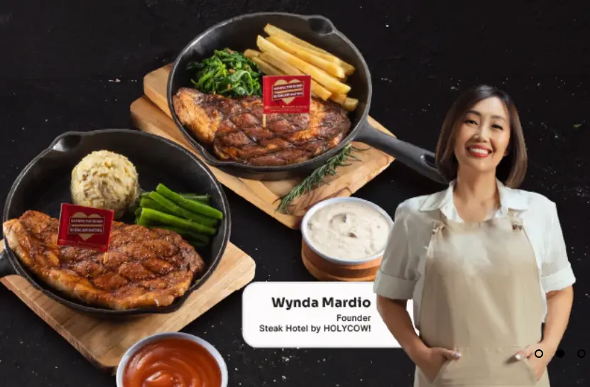 Winda Mardio Steak Holycow founder