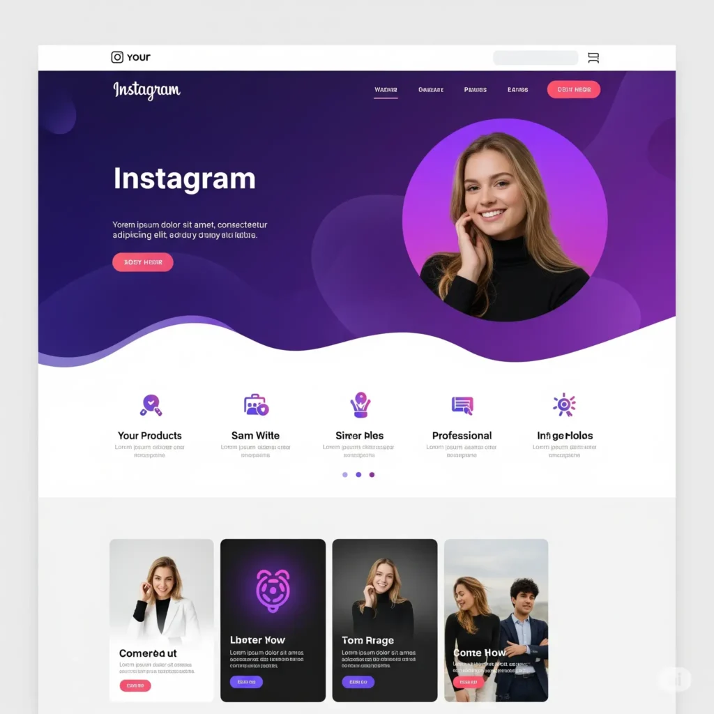 landing page konversi instagram, optimasi landing page, cara membuat landing page efektif