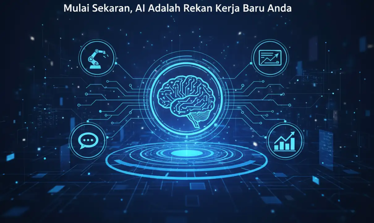tren teknologi AI sebagai rekan kerja